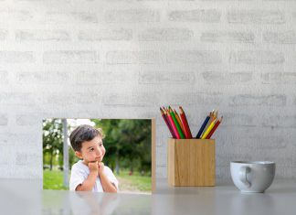 הדפסת תמונות על בלוק עץ